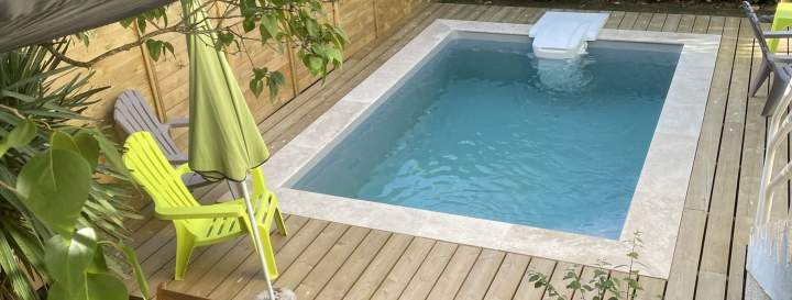 Création piscine extérieure Allassac